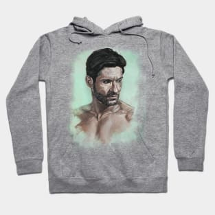 Lucifer Tom Ellis Portrait Hoodie